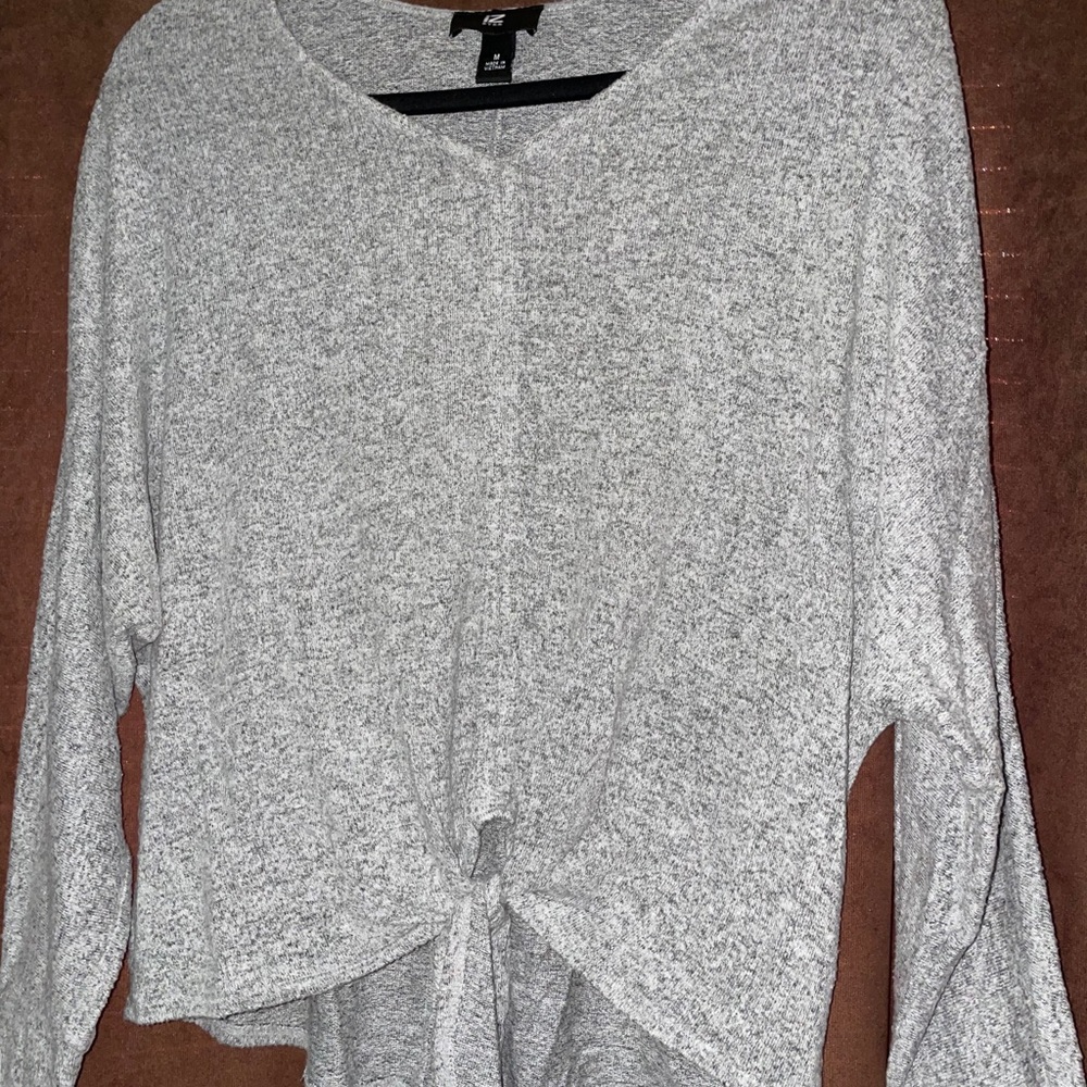 Gray Thin Sweater